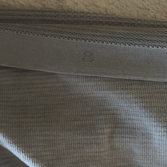 Light Grey Lululemon Swiftly Tech Short Sleeve - Picture 2 of 4